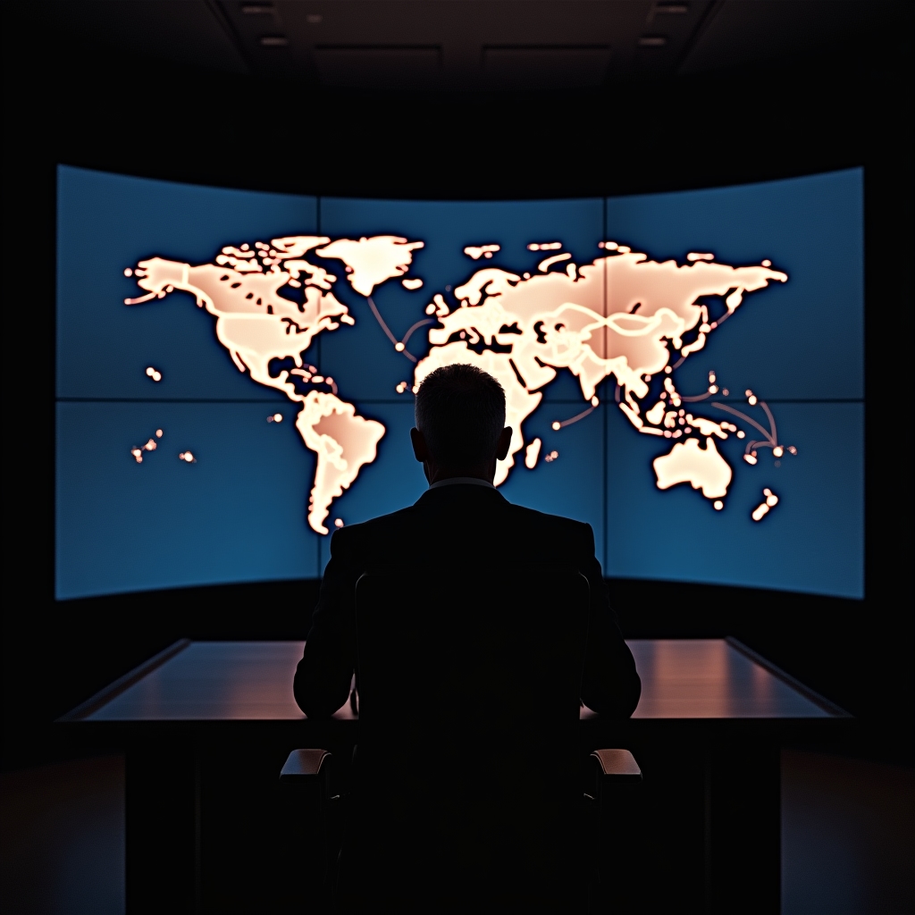 World map showing global forex trading sessions and financial centre locations